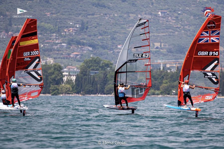 1º posto - Mondiali: Formula Windsurfing Worlds, Torbole (Italia)